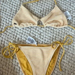 Yellow Oneill bikini set